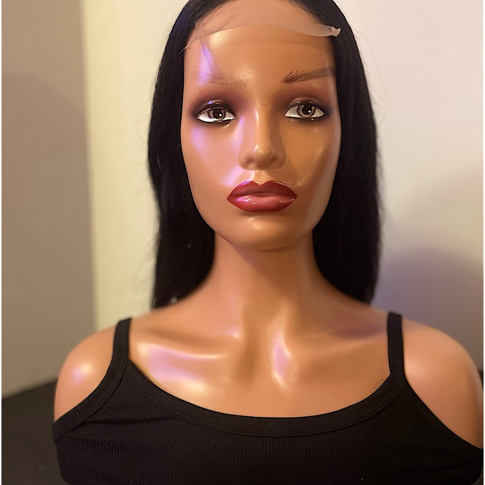 Straight Lace Closure Human Hair Wig